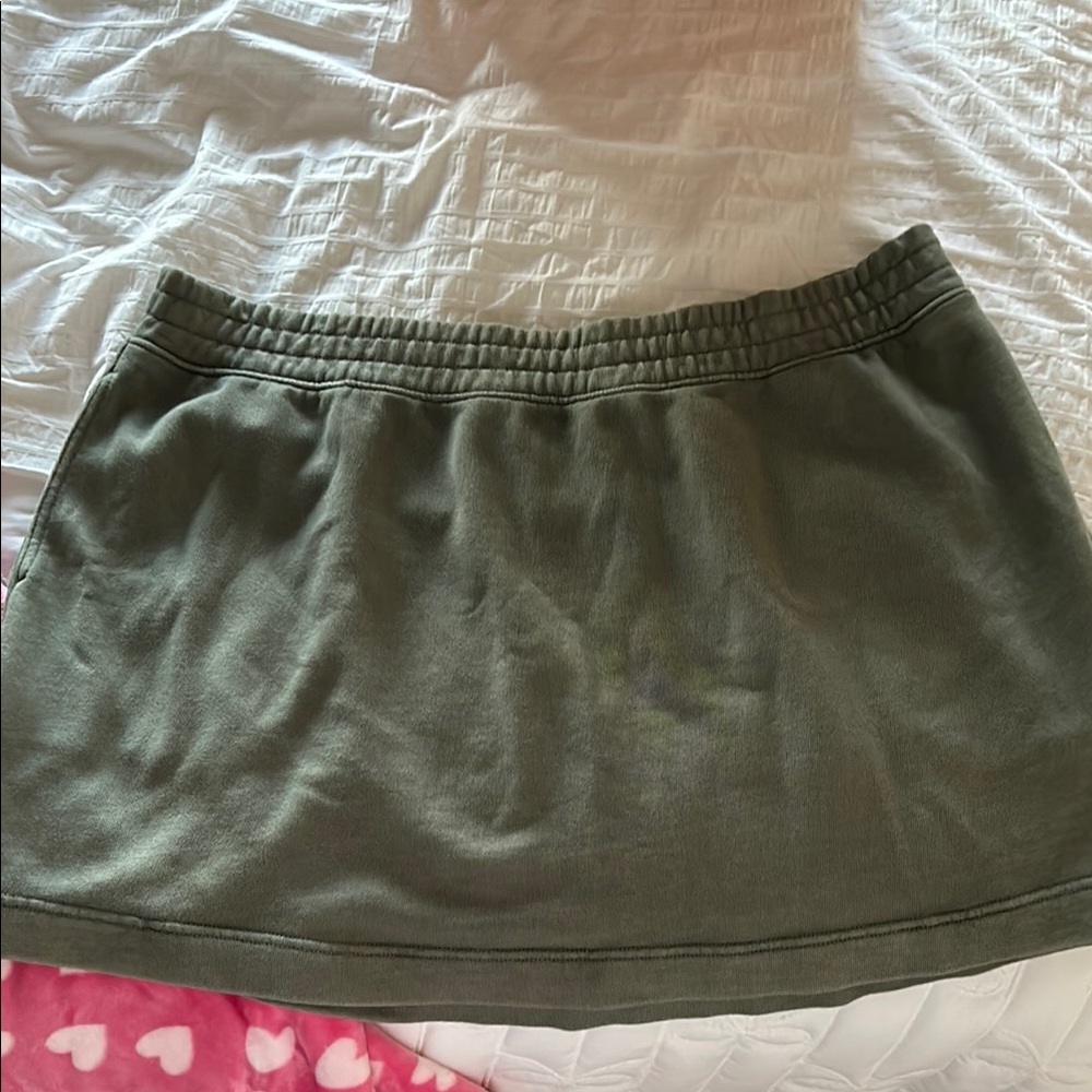 Aerie fleece skirt